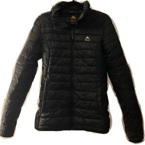 Women’s Burton Puffer Jacket Size Small Black like New
